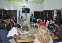 La Asociación “Punta Rieles” se reuniò con el Intendente Carambia