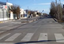 LAS SENDAS PEATONALES QUE SE DESPINTAN CON LA PRIMERA LLUVIA ….