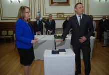 El ex Intendente de Las Heras Teodoro Camino asumió como Ministro de Trabajo del Gobierno de la provincia de Santa Cruz