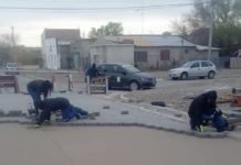 CORDONES CUNETA Y ADOQUINADO EN EL B° 1° DE MAYO