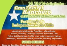 ¡Fin de semana distinto! FIESTA DE LA INDEPENDENCIA DE CHILE