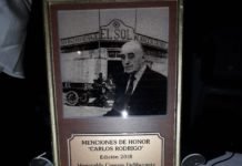 1ª EDICION DE LAS MENCIONES DE HONOR “CARLOS RODRIGO”