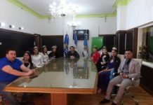 El Intendente Carambia recibió a Araceli Jara, Nueva Soberana de Las Heras