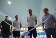 Las Heras reinauguró el natatorio municipal con la presencia de José Meolans