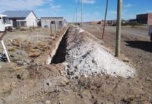 Comenzaron las obras de gas en el barrio El Calafate