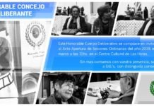 APERTURA DEL AÑO LEGISLATIVO EN LAS HERAS: El Jueves 7 a las 11 Horas en el Centro Cultural