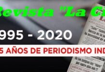 REVISTA “LA CIUDAD” – “PERIODISMO INDEPENDIENTE” – AÑO XXV – EDICIÒN Nº 683 – VIERNES 23 DE OCTUBRE DE 2020 –LAS HERAS (SANTA CRUZ) PATAGONIA ARGENTINA
