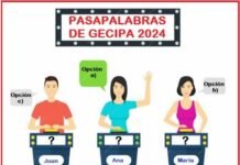 PASAPALABRAS “ANIVERSARIO DE LAS HERAS”